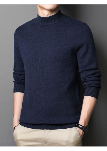 Slim Fit Yarım Balıkçı Yaka Triko Kazak fiyatları