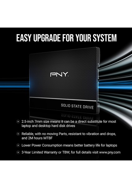 2tb PNY CS900 SSD 2,5&quot; SSD (SSD7CS900-2TB-RB)