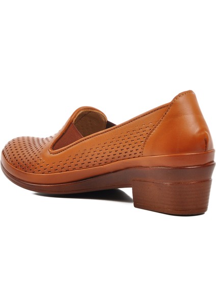 Taba Deri Kadın Günlük Ayakkabı fırsatları