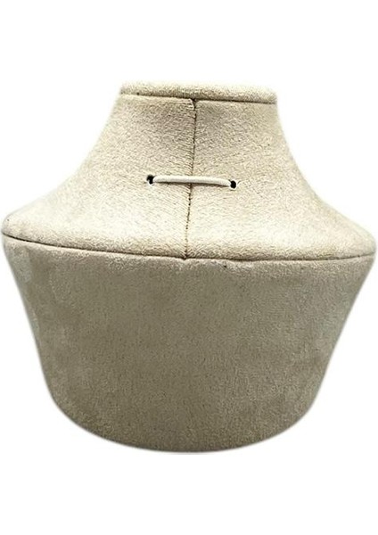 Yerli Üretim Yerde Model Sardunya Kumaş Krem Renk Boy 12 cm En 14 cm Kolye Takı Mankeni fırsatları