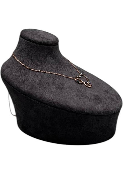 Yerli Üretim Yerde Model Sardunya Kumaş Füme Renk Boy 12 cm En 14 cm Kolye Takı Mankeni