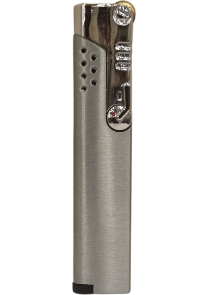 Tek Torch Pürmüz Gümüş Puro Çakmağı