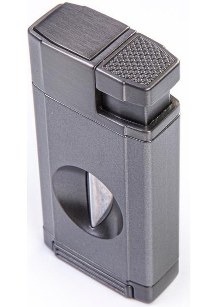 Çift Torch Pürmüz Gunmetal V-Cut Puro Çakmağı fiyatları