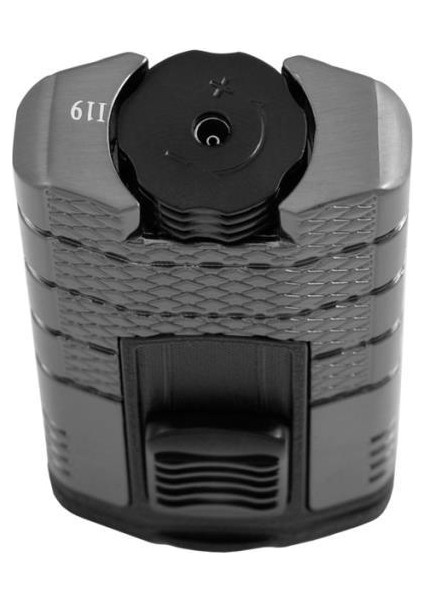 Tactical Triple Lighter Gunmetal Siyah Puro Çakmağı indirimleri