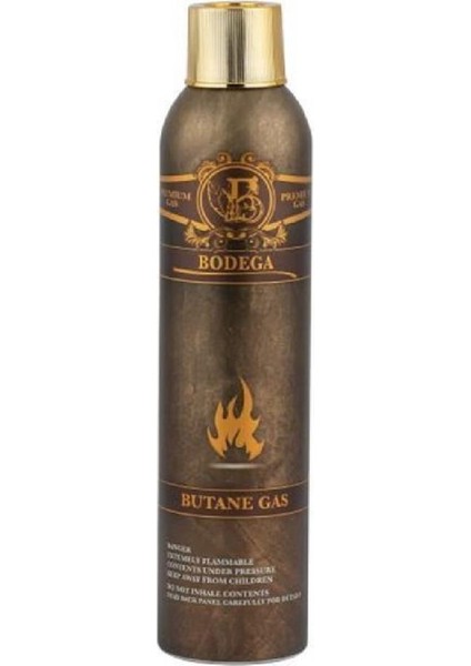 Premium Gazlı ve Pürmüzlü Çakmaklar İçin Bütan Gaz 300 ml