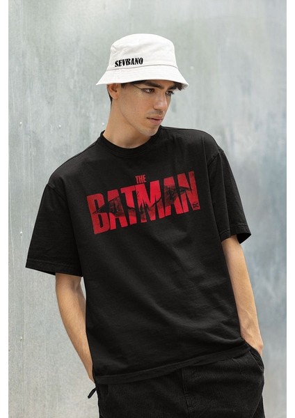 The Batman Dc Karakter Baskılı Unisex Oversize Tişört