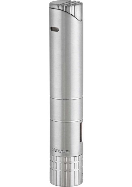 Turrim Tek Torch Pürmüz Gümüş Puro Çakmağı