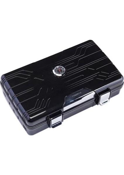 Siyah Seyahat Tipi Humidor Puro Kutusu
