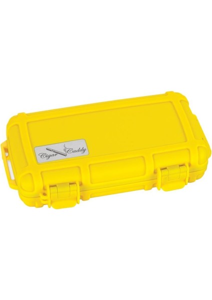 Caddy 5 Sarı Travel Humidor Puro Kutusu
