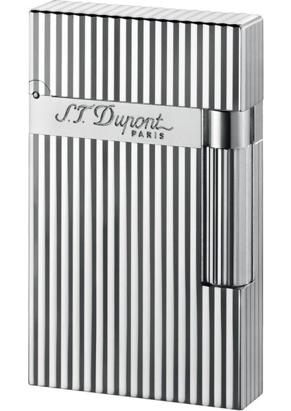 Briquet Lignes Verticales Argent Puro Çakmağı 16817
