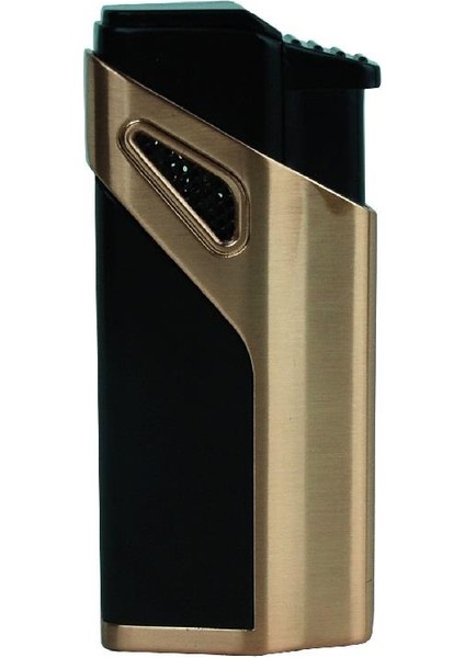 3 Torch Pürmüz Siyah-Bronz Puro Çakmağı