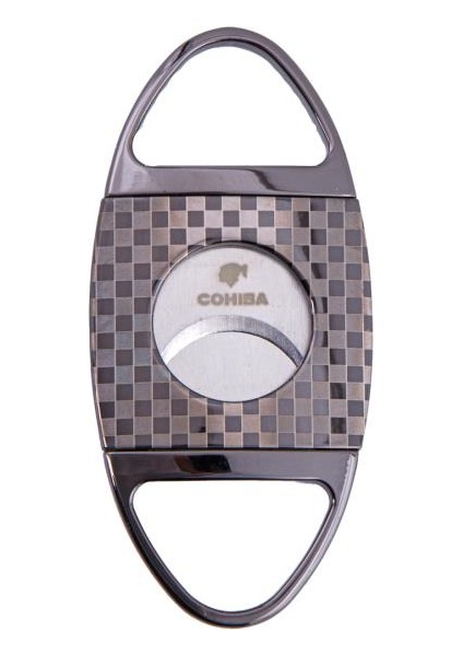 Karbon Desenli-Gunmetal Metal Puro Makası Kesici