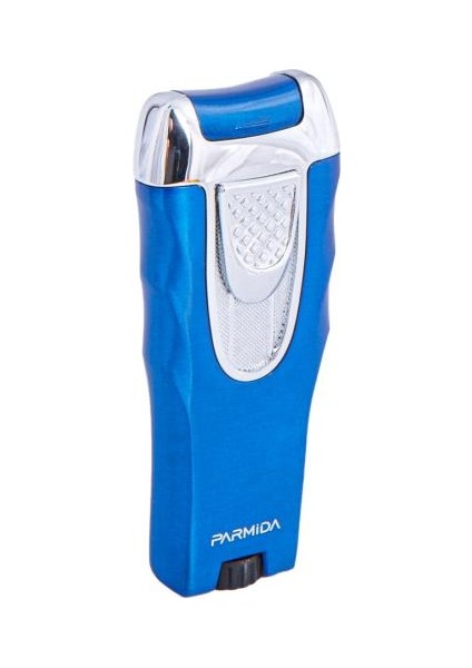 Tek Torch Pürmüz Mavi-Gümüş Puro Çakmağı fiyatları