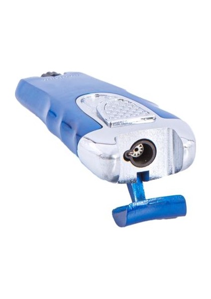 Tek Torch Pürmüz Mavi-Gümüş Puro Çakmağı fırsatları