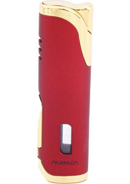 Tek Torch Pürmüz Kırmızı Puro Çakmağı
