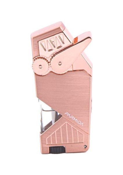 Çift Torch Pürmüz Rose Gold Puro Çakmağı
