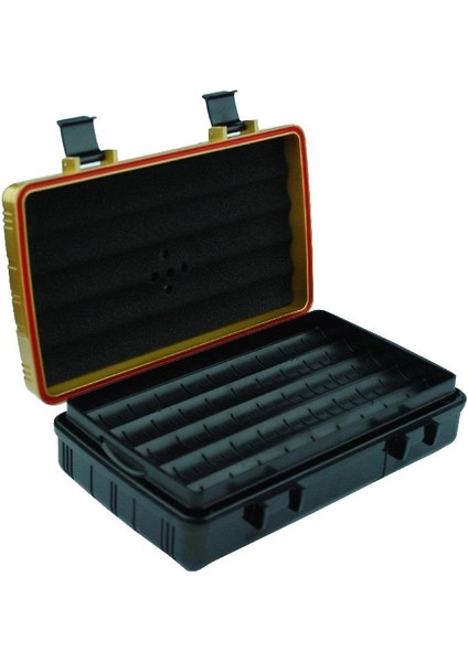 Seyahat Tipi Gold-Siyah Humidor Puro Kutusu modelleri