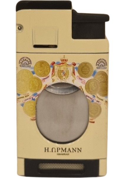 3 Torch Pürmüz Limitli Seri H. Upmann Krem Dahili Kesicili Puro Çakmağı