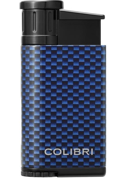 Evo Tek Torch Pürmüz Mavi Karbonfiber Puro Çakmağı