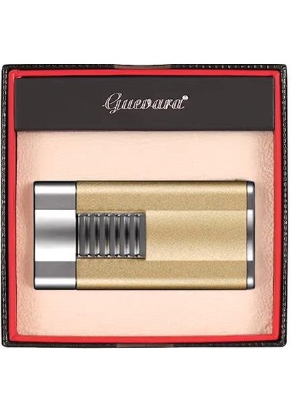 Sarı-Gümüş Perde Alev Metal Puro Çakmağı fiyatları