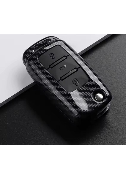 Superb Octavia Fabia Yeti Octavia Karbon Anahtar Koruma Kılıfı