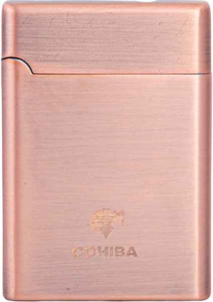 Çift Torch Pürmüz Bronz Metal Puro Çakmağı
