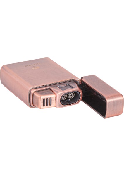Çift Torch Pürmüz Bronz Metal Puro Çakmağı modelleri