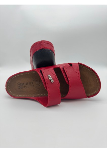 2351 Mulex Ayarlanabilir Çift Tokalı Ortopedik Terlik