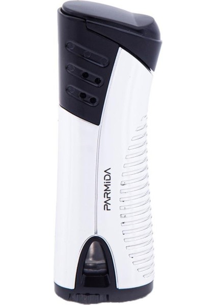 Tek Torch Pürmüz Gümüş Puro Çakmağı