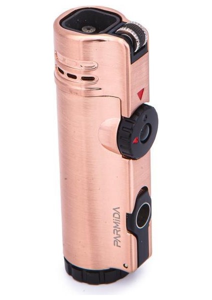 4 Torch Pürmüz Rose Gold Metal Puro Çakmağı