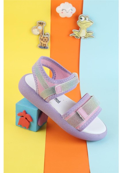 Unisex Çocuk Sandalet Önü Kapalı Sandalet Renkli Kız Sandalet Ortopedik Sandalet Yeni Sezon Sandalet modelleri