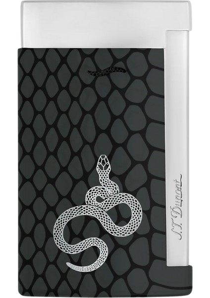 Lacquered Slim 7 Siyah Puro Çakmağı 27076