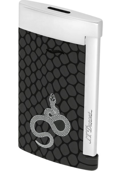 Lacquered Slim 7 Siyah Puro Çakmağı 27076