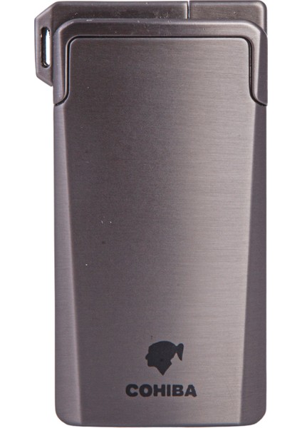 Tek Torch Pürmüz & Soft Flame Fırçalı Gunmetal Puro & Pipo Çakmağı