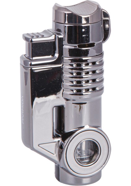 3 Torch Pürmüz Gunmetal Metal Puro Çakmağı