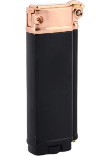 Bronz - Siyah Tek Torch Pürmüz Metal Puro Çakmağı