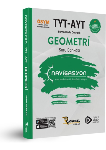 Tyt-Ayt Geometri Soru Bankası (Müfredata Uygun-Formüllerle Destekli)