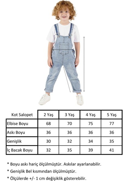 Çocuk Kot Salopet fiyatları