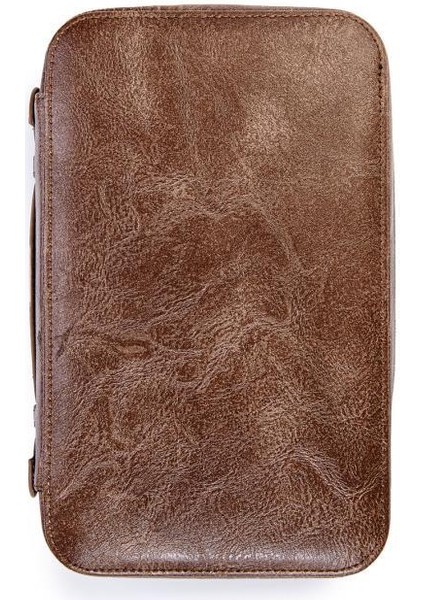 Çakmak Kesicili Gri Deri Puro Taşıma Çantası