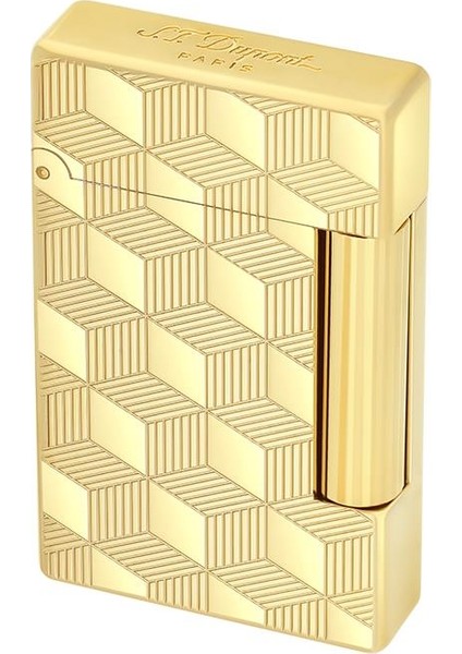 Initial Guilloche Gold Düz İşlemeli Puro Çakmağı 20841