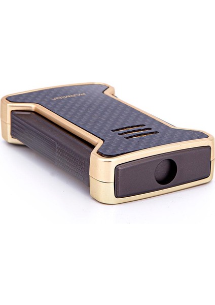 Tek Torch Pürmüz Karbon Desenli Gold Puro Çakmağı modelleri