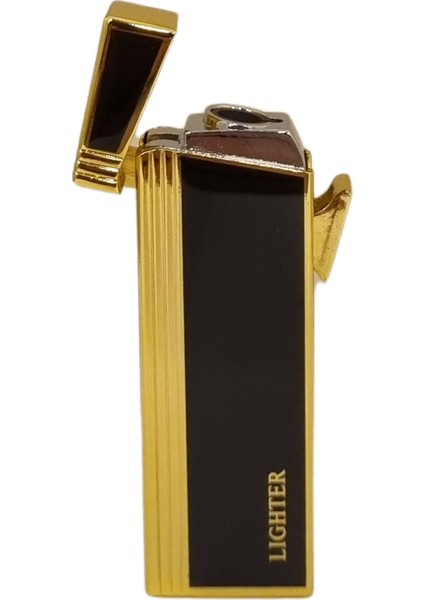 Gold - Siyah Tek Torch Pürmüz Metal Puro Çakmağı fiyatları