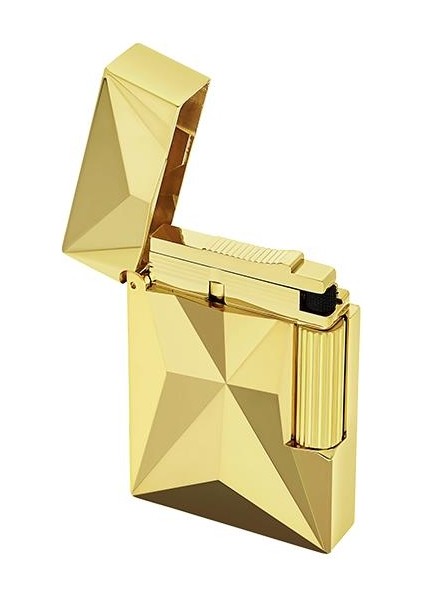 Ligne 2 Gold Fire x Luxury Gold Puro Çakmağı 18611