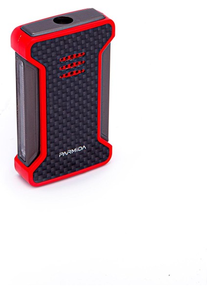 Tek Torch Pürmüz Karbon Desenli Kırmızı Puro Çakmağı fiyatları