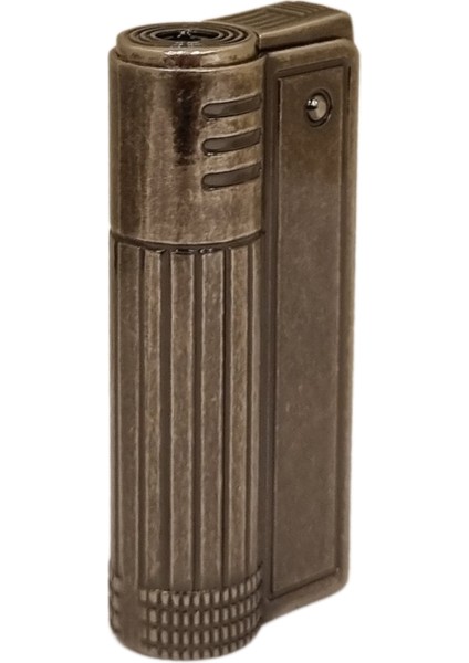 Fırçalı Gümüş Tek Torch Pürmüz Metal Puro Çakmağı fiyatları