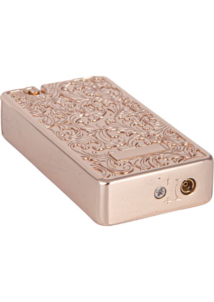 Soft Flame Gold Desenli Metal Çakmak