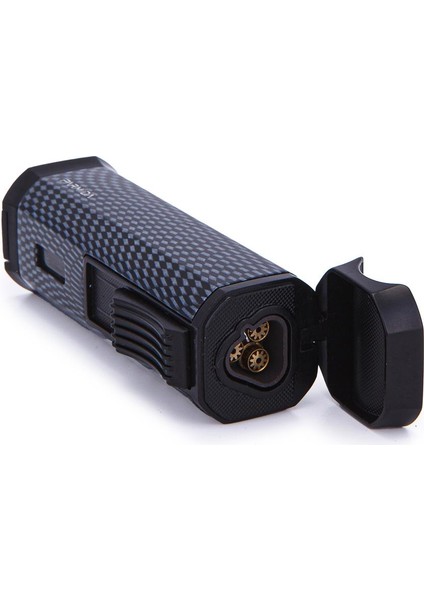 3 Torch Pürmüz Karbon Desenli Siyah Metal Puro Çakmağı modelleri