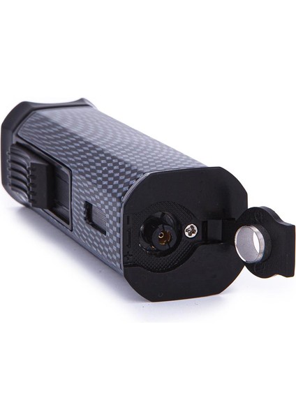 3 Torch Pürmüz Karbon Desenli Siyah Metal Puro Çakmağı fırsatları