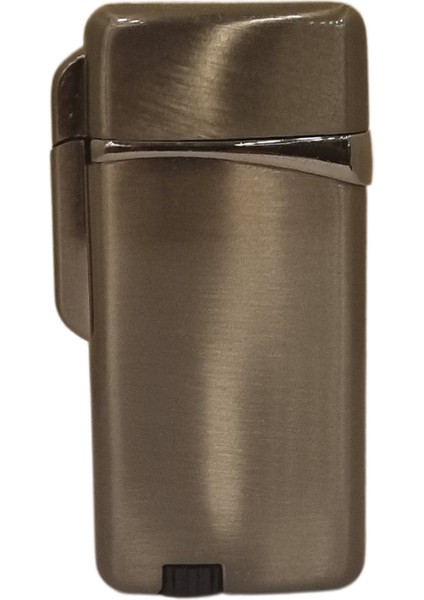 Gunmetal Metal Tek Torch Pürmüz Puro Çakmağı