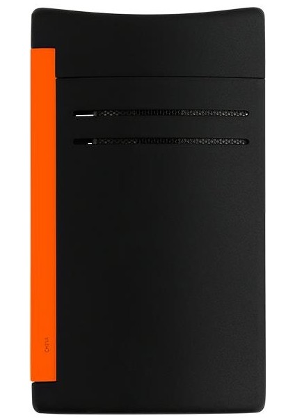 Maxijet Lacquered Neon Turuncu-Siyah Puro Çakmağı 20169